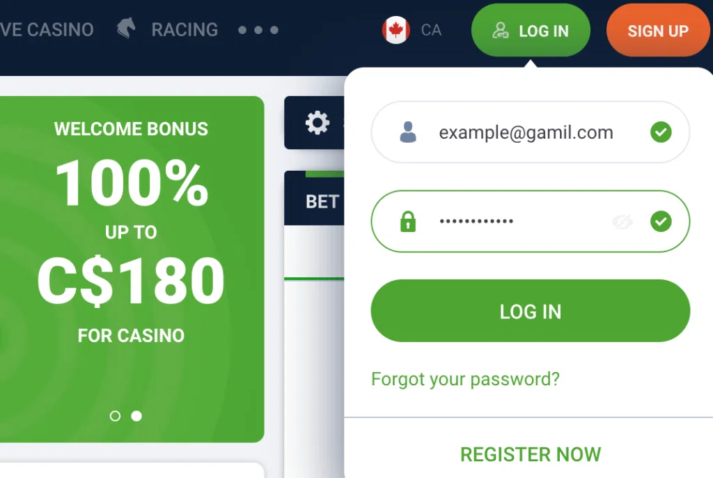 20bet Login