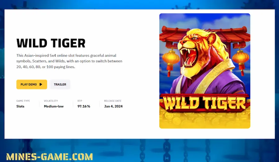 Wild Tiger BGaming