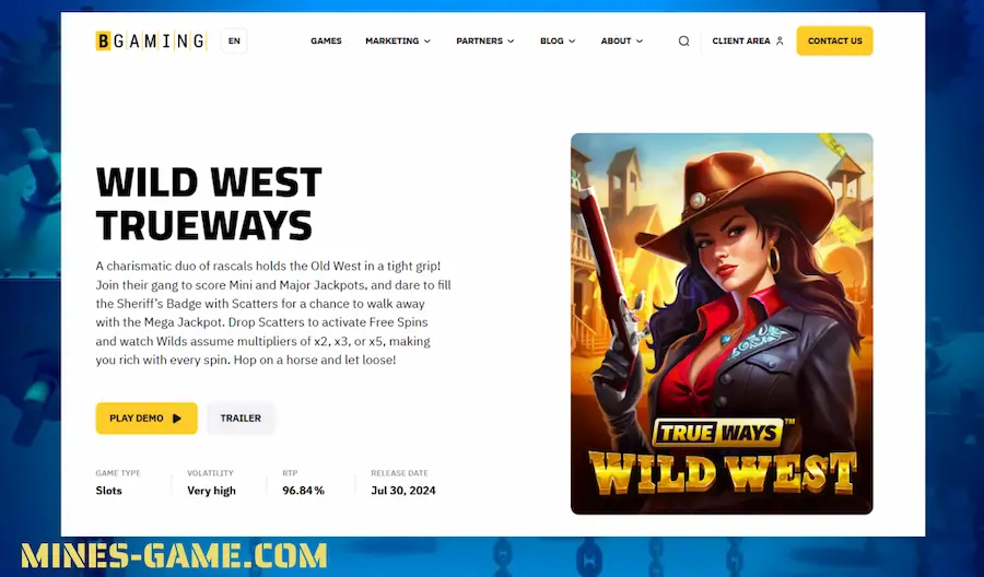 Wild West Trueways BGaming