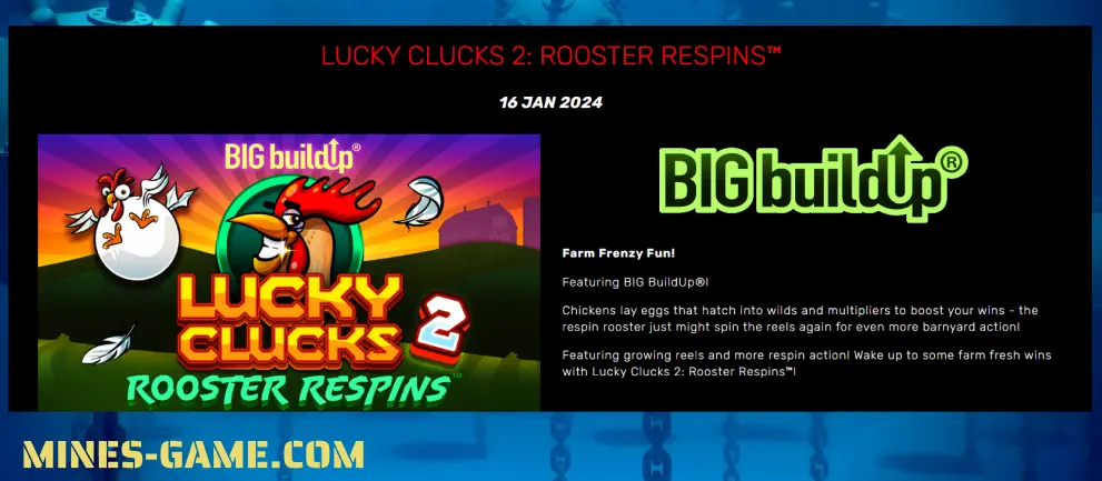 Lucky Clucks 2: Rooster Respins